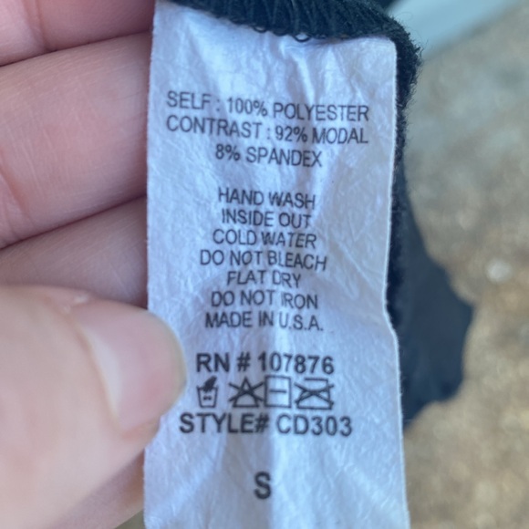 Comfy USA Black Cold Shoulder Dress - Picture 4 of 5